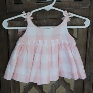 GAP Dresses - Baby Gap | Plaid White & Pink Dress GAP Dresses - Baby Gap | Plaid White & Pink Dress